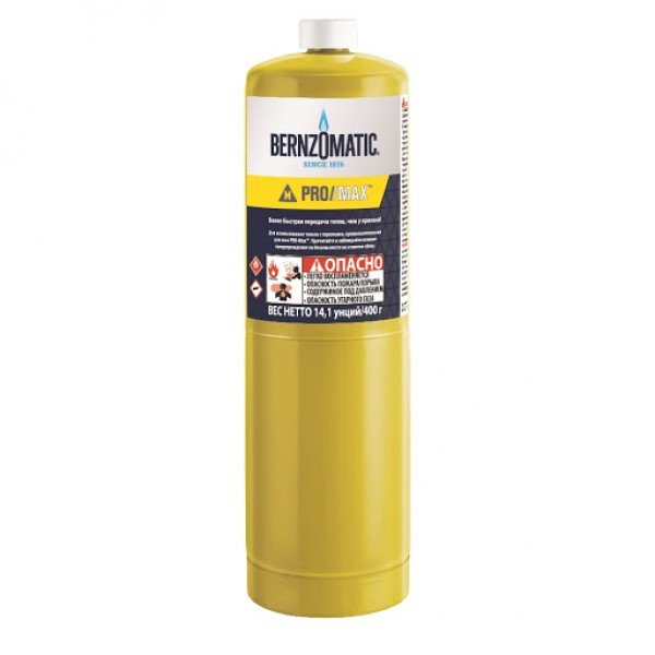 ЖИДКОСТИ BERNZOMATIC Баллон Map Pro 400g Uniweld