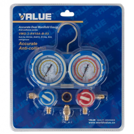 VALUE Манометрическая станция 2-х вент в блист VMG-2R410A-04 VALUE Манометрическая станция 2-х вент в блист VMG-2R410A-04