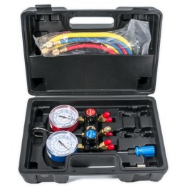 BECOOL Манометрическая станция в кейсе 2 шаров вент R22/134/404/407 BC PREMIUM M1